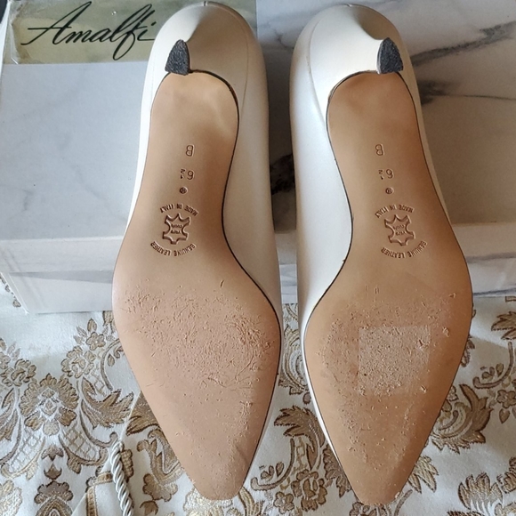 Vintage Italian Amalfi Heels 6.5 - Picture 5 of 11